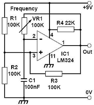 amp op frequency astable wave square variable learnabout electronics using opamp gif tors fig