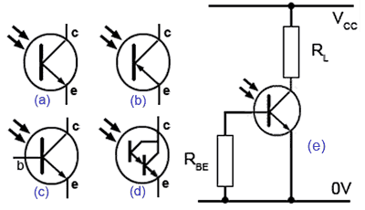 Phototransistor Connections