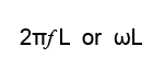 form-XL.gif Inductive Reactance Formula