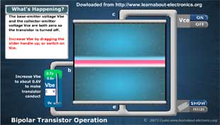 transistor animation